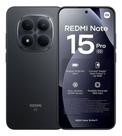 Smartphone Xiaomi Redmi Note 15 PRO 5G 512GB 8GB Câmera 200MP Tela AMOLED 120Hz Turbo 45W - Preto