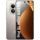 Smartphone Xiaomi Redmi Note 15 PRO 5G 512GB 8GB RAM Dual SIM Tela 6.83 Titanium Grey