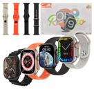 Smartwatch 49mm com 04 Pulseiras Eletromex W9 ULTRA