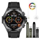 Smartwatch Aurafit AM18 Tela Amoled Esportivo 2 Pulseiras