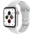 Smartwatch Blulory Glifo L7 Mini com Bluetooth - Prata / Branco