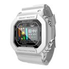 Smartwatch Branco Sport Bluetooth Medidor Cardíaco