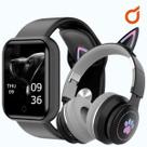 Smartwatch Digital D20 C/ Fone de Ouvido Lad Gatinho NFE