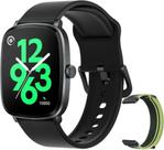 Smartwatch Haylou Rs5, Preto, Ls19, Tela Amo, LED 2,01, Chamadas Bluetooth, 150 Modos Esportes