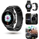 Smartwatch Haylou Solar 5 Black Tela AMOLED Bluetooth Pulseira Aço e Silicone