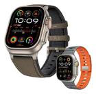 Smartwatch Hw Ultra 2 2.2 Cinza Gps Bluetooth 7 Pulseiras Ip67