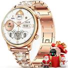 Smartwatch Hwagol redondo de 1.39" con monitor de actividad física y llamadas por Bluetooth