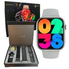 Smartwatch inteligente HW11 / Série 9 Lançamento 2025 / 4 pulseiras / NFC resistencia a água IP67 / monitores de saúde Original com Garantia