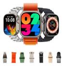 Smartwatch K9 Ultra Pro Max Bluetooth Mensagens Rede Social, Notificações, Envio Já Original Com 7 Pulseiras Extras