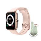 SmartWatch KaBuM! smart 700, Rosé, Pulseira Extra Verde Claro, Compatível IoT Alexa - KBSAC020