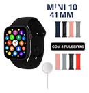 Smartwatch Laxasfit Mini 10 41mm C/ 8 Pulseiras E Carregador