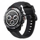 Smartwatch Mibro GS Explorer GPS Integrado, Natação, 10 Atm, Conexão Strava, 2 Pulseiras - Preto