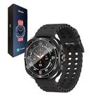Smartwatch Microwear MA27 Ultra NFC Prova Dágua IP68 Amoled Responde Whats 47mm Relógio Inteligente
