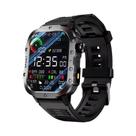 Smartwatch Militar Masculino 2025 IP68 À Prova D'água 5ATM GPS Fitness Tracker 1.96 Polegadas