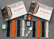 Smartwatch N10 Ultra 2 Relógio Inteligente 49mm 4 Pulseiras Exclusivas
