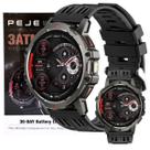 Smartwatch PEJE ZW15 3ATM 30 Dias Bateria Tela HD Esportivo Relógio Lançamento Masculino Tatico Militar