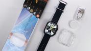 Smartwatch Preto Relógio Ultra 3 Inteligente Pro Para Android E IOS