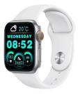 Smartwatch Relógio Branco Inteligente Homens Mulheres Ios E Android Envio Já