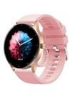 Smartwatch Relogio Inteligente Prova Dagua Esportes Multi-Funções Preto e Rosa Smartwatch Relogio Inteligente Prova Dagua Esportes Multi-Funções Preto e Rosa