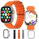 Smartwatch Relógio Inteligente Ultra 9 Microwear Original 49 mm GPS Chamadas NFC Responde Whatsapp Chamadas Bluetooth Pulso Grosso Masculino