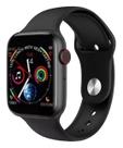 Smartwatch Relógio Inteligente W26+ Com Várias Funções Preto Branco Rosa