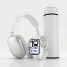 Smartwatch Serie 10 Esportivo Versão 2026 Android e iOs Garrafa inox e Headset