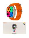 Smartwatch Series 10 Ultra W69+ Plus Nfc Super Amoled 2GB Laranja Smartwatch Series 10 Ultra W69+ Plus Nfc Super Amoled 2GB Laranja