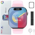 Smartwatch Smart W99 Plus 45mm Amoled Nfc C/ 2 Pulseiras