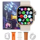 Smartwatch Ultra 4 Ai 5G 16gb Serie 11 Android Tela Amoled Chip Câmera 4 Pulseira Microwear