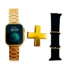 Smartwatch Ultra Mini Gold 41mm Serie 9 Chamadas 2 Pulseiras Smartwatch Ultra Mini Gold 41mm Serie 9 Chamadas 2 Pulseiras