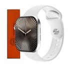 Smartwatch W10 Pro Mini 42mm Serie 10 Amoled GPS NFC Chatgpt Prata