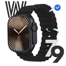 Smartwatch W79 S Ultra Xwear Original android e iOs 49mm NFC 3 pulseiras couro e metal relógio inteligente masculino e femino Smartwatch W79 S Ultra Xwear Original android e iOs 49mm NFC 3 pulseiras couro e metal relógio inteligente masculino e femino