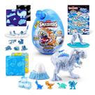 Smashers Dino Mega Jurassic era do Gelo - com Luz, Som e 25 Surpresas - Azul - Fun Divirta-se Smashers Dino Mega Jurassic era do Gelo - com Luz, Som e 25 Surpresas - Azul - Fun Divirta-se