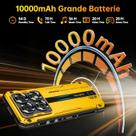 SMATPHONE OUKITEL WP60 256GB RESISTENTE COM 10.000mAh DE BATERIA