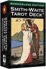 Smith-Waite Tarot Deck Borderless Edition Tarô Rider Waite Sem Bordas Baralho de Cartas de Oráculo