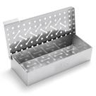 Smoker Box Weber Universal em Aço Inoxidável 9,8x4,5x2 cm