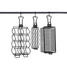 Smoker Hangers Pit Barrel Cooker Co. Pacote econômico AC1014VAL 3