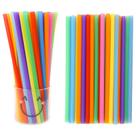 Smoothie Straws TOMNK, pacote com 200, descartáveis, 26 cm, cores variadas Smoothie Straws TOMNK, pacote com 200, descartáveis, 26 cm, cores variadas