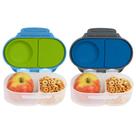 Snack Box b.box O'Breeze + Blue Slate 500mL (pacote com 2) para crianças