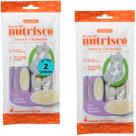 Snack cremoso nutrisco gatos 14g atum e bacalhau com 4 un - kit com 2 Snack cremoso nutrisco gatos 14g atum e bacalhau com 4 un - kit com 2