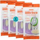 Snack cremoso nutrisco gatos 14g atum e bacalhau com 4 un - kit com 4