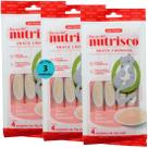 Snack cremoso nutrisco gatos 14g atum e caranguejo com 4 un - kit com 3 Snack cremoso nutrisco gatos 14g atum e caranguejo com 4 un - kit com 3