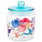 Snack de biscoito de vidro Candy Jar Silver Buffalo Disney Alice