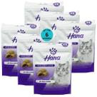 Snack hana healthy life ph balance para gatos adultos 60g kit com 6 Snack hana healthy life ph balance para gatos adultos 60g kit com 6