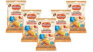 Snack Meu Primeiro Lanchinho Mucilon Laranja e Banana contendo 5 unidades de 35g cada