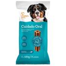 Snack Papaya Pets Cuidado Oral para Cães Adultos de Porte Grande 120gr - 3Und. - CHALESCO Snack Papaya Pets Cuidado Oral para Cães Adultos de Porte Grande 120gr - 3Und. - CHALESCO