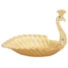 Snack Plate LZKW Mesa de metal em forma de pavão para decoração Snack Plate LZKW Mesa de metal em forma de pavão para decoração