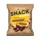 Snack Quinua Mini Folhado Recheado Sabor Chocolate Amana 40g