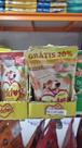 snacks para cachorro de frango com ervilha e cenoura