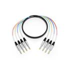 Snake Cable PRORECK Áudio blindado de 4 canais 3m 1/4" TRS